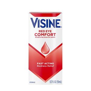 Visine Comfort Redness Relief Help Relieve Eyes Irritations Fast, 15ml