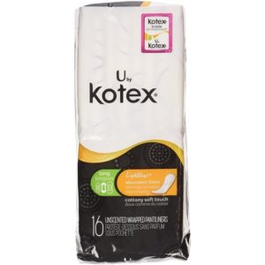 U by Kotex Lightdays Liner, Long, 16 ea (Packaging may vary)