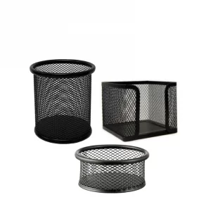 Pointer - 3pc Metal Desk Organizer