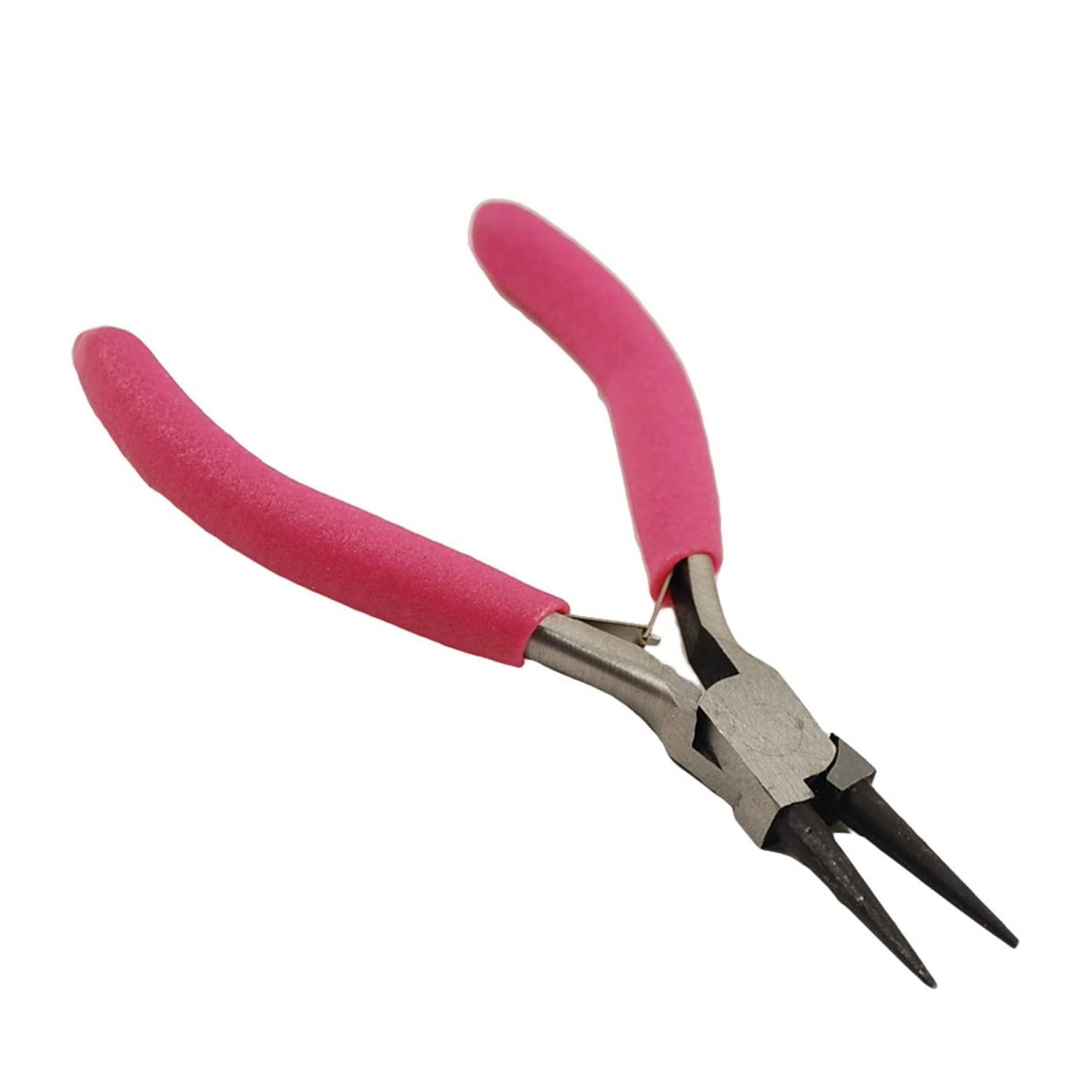 Multicraft Imports Long Round Nose Pliers W/Soft Grip Handle