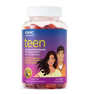 GNC milestones® Teen Gummy Multivitamin - Natural Assorted Fruit Flavors