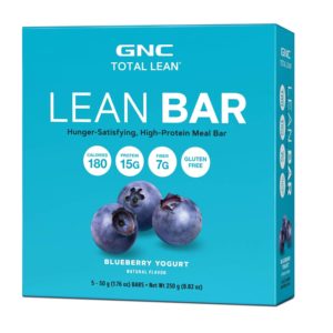 GNC Total Lean® Lean Bar - Blueberry Yogurt - 5 Count Box