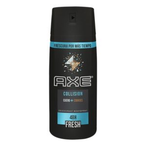 Axe Collision Mens Deodorant Body Spray 48 Hours Fresh, 150ml (Packaging May Vary)