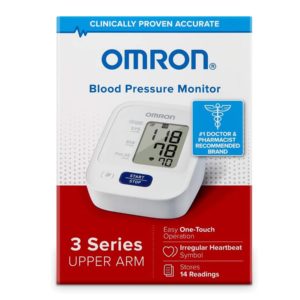 Omron 3 Series Upper Arm Blood Pressure Monitor (Model BP7100)