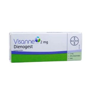 Visanne 2mg, Birth Control, 28 Tablets