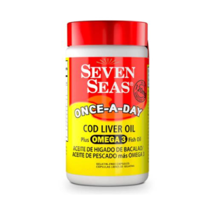 Seven Seas Once-A-Day COD Liver Oil, 60 Capsules