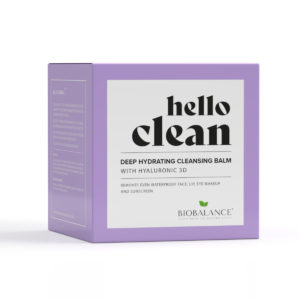 Bio Balance Hello Clean  DEEP HYDRATING CLEANSING BALM WITH HYALURONIC 3D