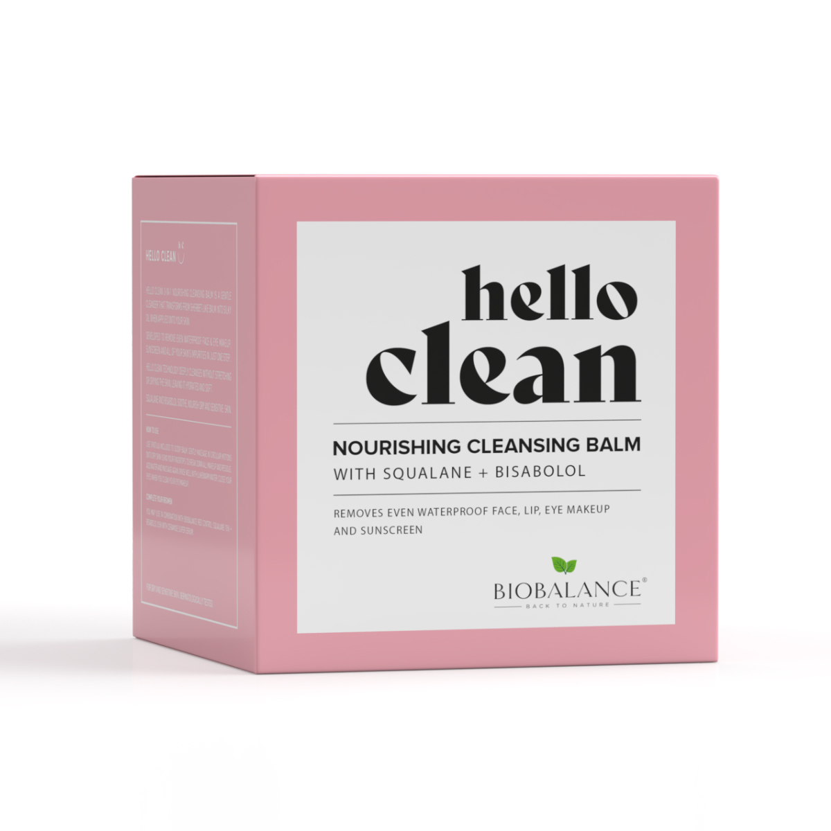 Bio Balance Hello Clean NOURISHING CLEANSING BALM WITH SQUALANE + BISABOLOL