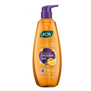 Joy Fresh Mornings Pure Natural Shower Gel 500ml - Mandarin & Lemongrass