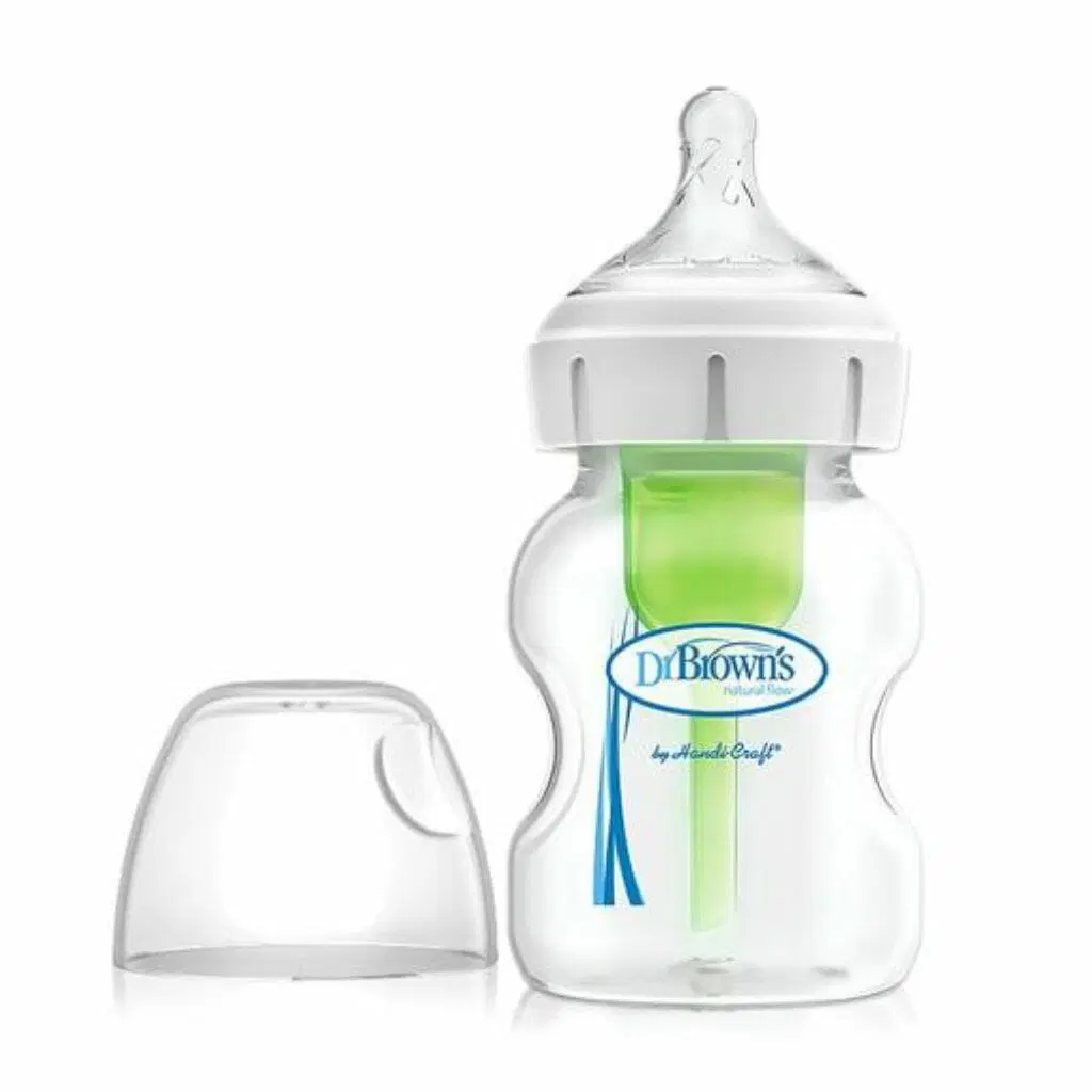 Dr Brown's 5oz/150 Ml Options Wide-Neck Baby Bottle 1 Pack WB51600-ESX - Image 3