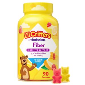 Lil Critters Kids Fiber Gummy Bears Supplement, 90 Count