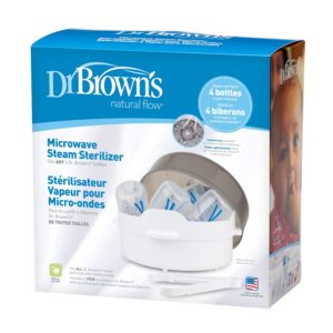 Dr. Brown’s Natural Flow® Baby Bottle Microwave Steam Sterilizer