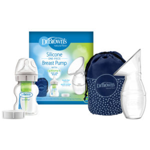 Dr Brown's Silicone One-Piece Breastpump BF035