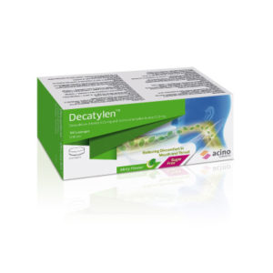 DECATYLEN Lozenges - Card of 10 Lozenges - Minty Flavour