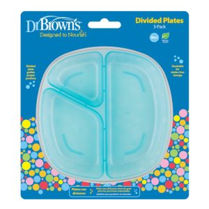 Dr. Brown’s™ Designed to Nourish™ Divided Plate - 3pk