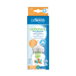 Dr Brown's Options+ Anti-Colic 330ml Baby Bottle - Squirrel