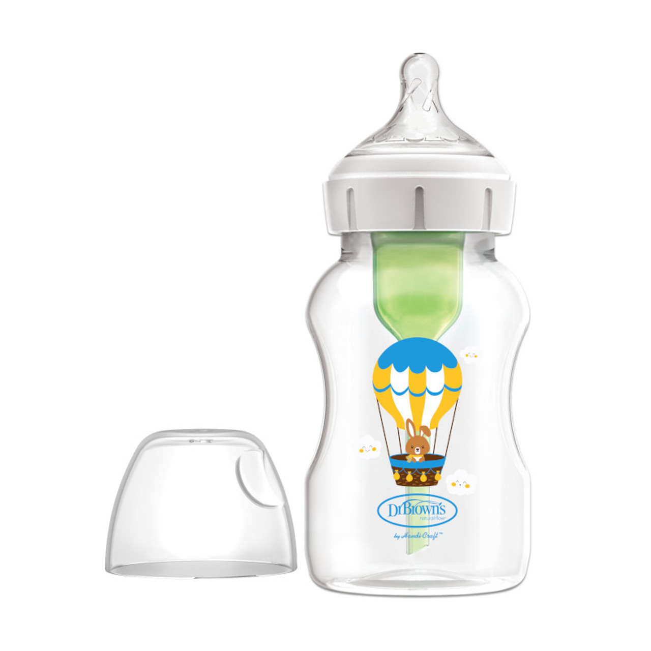 Dr Brown's Options+ Anti-Colic 330ml Baby Bottle - Bunny