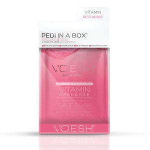 Voesh Pedi In A Box 4 In 1 Deluxe Vitamin Recharge Pink Grapefruit