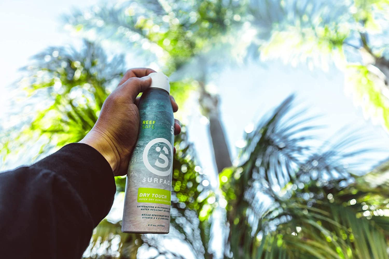 Surface Dry Touch Spray Sunscreen - Lightweight & Water Resistant Sunscreen Spray w/Broad Spectrum UVA/UVB Protection -Reef Safe Sunblock Spray - SPF 50, 6oz - Image 5