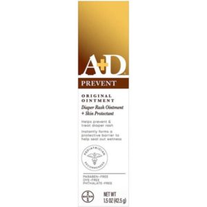 A+D Original Ointment, Diaper Rash & Skin Protectant 1.5 Oz Tube