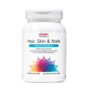 GNC Women's Hair Skin & Nails, 120 Caplets