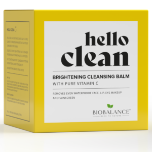 Bio Balance Hello Clean  BRIGHTENING CLEANSING BALM WITH PURE VITAMIN C