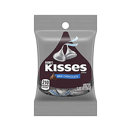 Hershey's Kisses Milk Chocolate Candy, Individually Wrapped 1.55oz