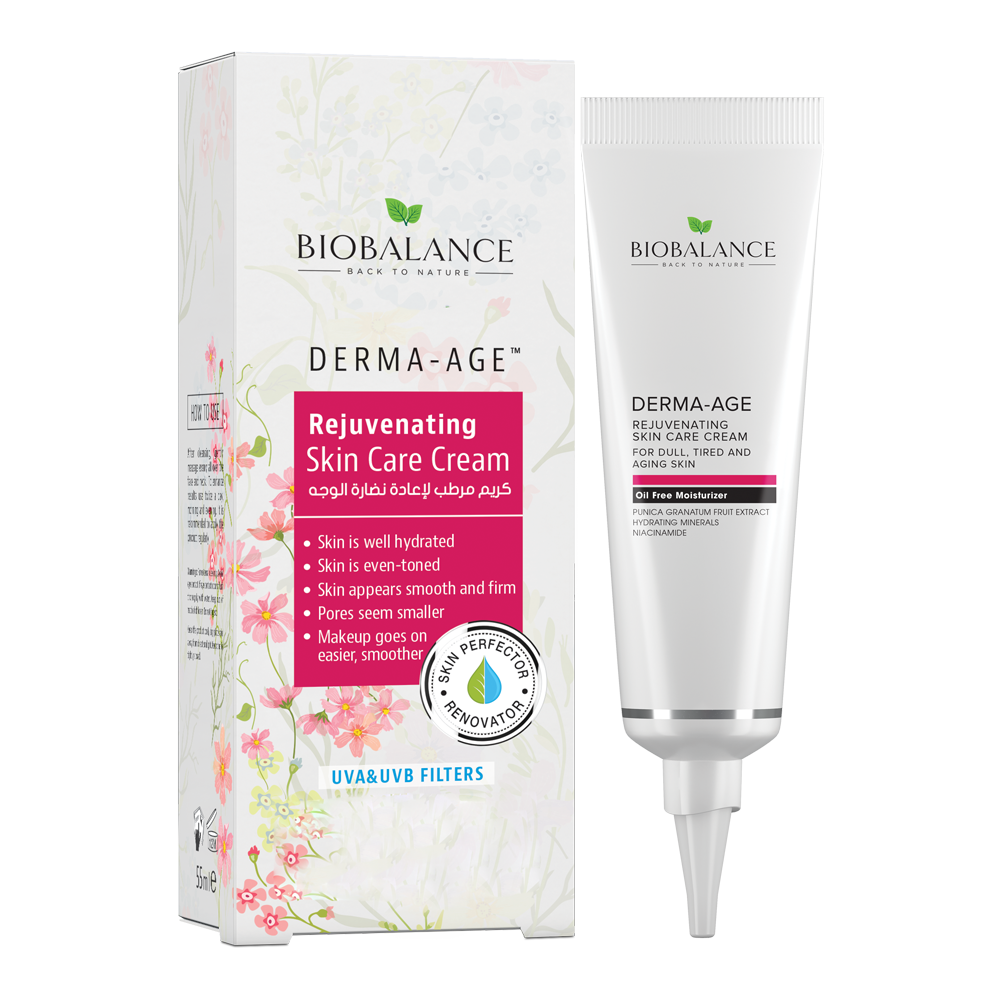 DERMA-AGE REJUVENATING, MOISTURIZING FACIAL CREAM, 55ml