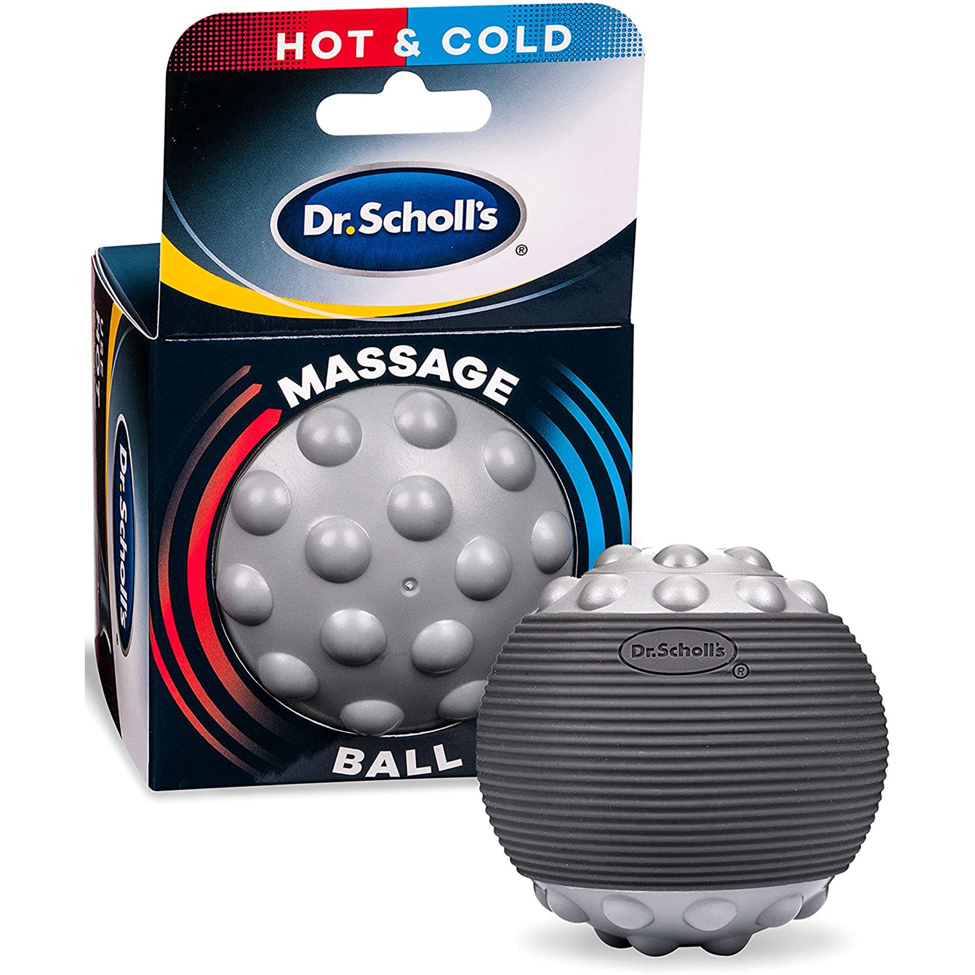 Dr. Scholl's PLANTAR FASCIITIS Massage Ball, Hot & Cold Therapy
