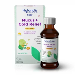 Hyland's Naturals Baby Mucus + Cold Relief, Natural Relief of Congestion, Runny Nose & Cough, 4 Fluid Ounces