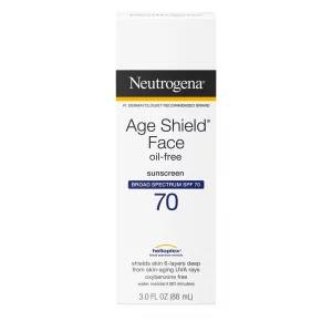 Neutrogena Age Shield Face Oil-Free Sunscreen SPF 70, 3 fl. oz