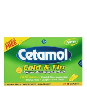 Cetamol Cold & Flu Daytime 20ct