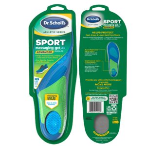 Dr. Scholl's Sport Shoe Insoles for Men (8-14) Inserts with Superior Arch Support