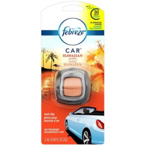 Febreze Car Vent Clip Air Freshener, Hawaiian Aloha