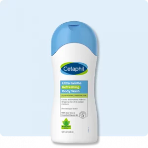 Cetaphil Ultra Gentle Body Wash Refreshing Scent 16.9oz