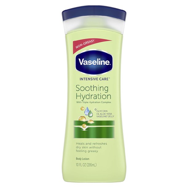 Vaseline Hand and Body Lotion Soothing Hydration Aloe Soothe 10oz