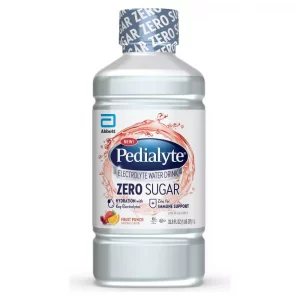 Pedialyte Zero Sugar Sports Drink - Fruit Punch - 33.8 fl oz