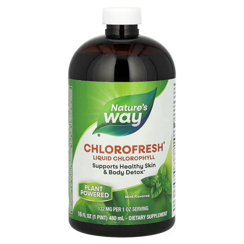 Nature's Way Chlorofresh Liquid Chlorophyll 16oz (Packaging May Vary)