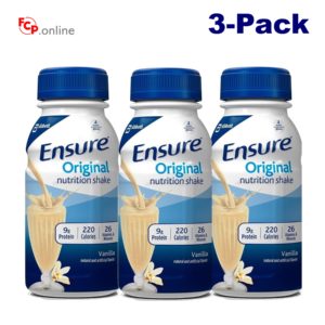 Ensure Original Nutrition Vanilla Shake - 3-Pack - BANDED OFFER
