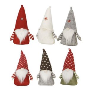 Table Gnome Santa 16cm - (Colours May Vary) - 1 Piece