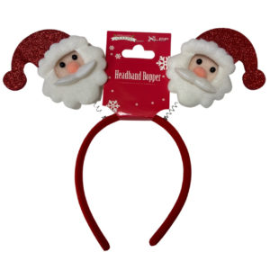 Christmas Headband Boppers - Santa