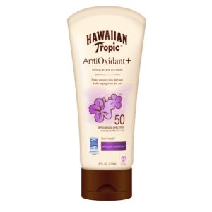 Hawaiian Tropic Antioxidant Plus Sunscreen Lotion SPF 50, 6 fl oz (Packaging may vary)