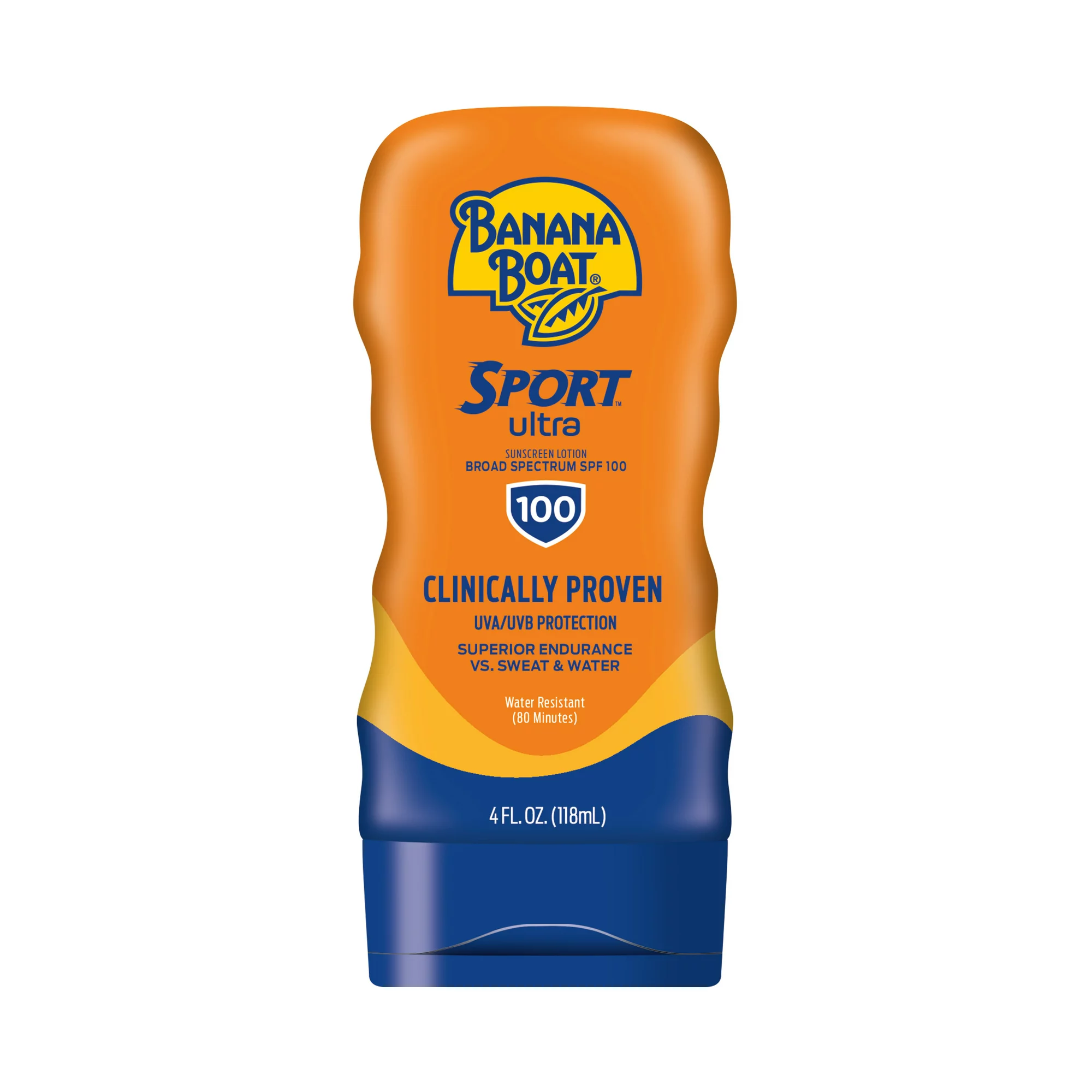 Banana Boat Sport Ultra Sunscreen Lotion 4 Oz, 100 SPF, Sunblock, Water Resistant (80 Minutes)