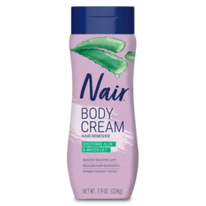 Nair Aloe & Water Lily Hair Removal Body Cream, 7.9oz