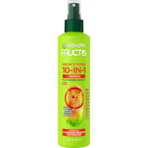 Garnier Fructis Grow Strong 10 in 1 Spray with Biotin, 8.1 fl oz