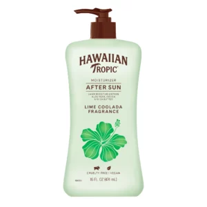 Hawaiian Tropic Lime Coolada After Sun Moisturizing Lotion 16 Oz, Includes Moisturizing Shea and Cocoa Butters, Aloe Vera Lotion
