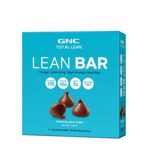 GNC Total Lean® Lean Bar Chocolate Chip 5ct Box