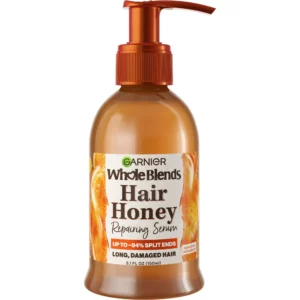 Garnier Whole Blends Honey Treasures Hair Honey Repairing Leave-In Serum, 5.1 fl oz