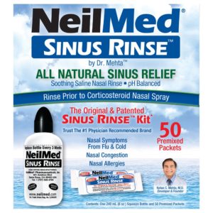 Neilmed Sinus Rinse Kit, All Natural Sinus Relief