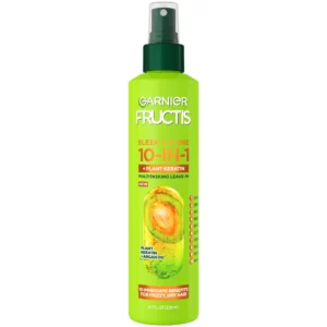 Garnier Fructis Sleek and Shine 10 in 1 Spray with Plant Keratin, 8.1 fl oz